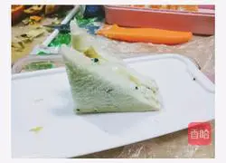 Illustration of how to make fruit salad bread bento 7