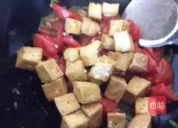 Tomatoes and stir-fry tofu Illustration of how to do it 10