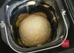 Illustration of how to make bean paste bread 5