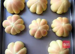 Red bean paste pumpkin bread recipe 20