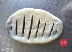 Illustration of how to make bean paste bread 8