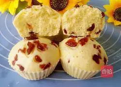 Cranberry steamed cake recipe 13