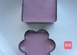 Illustration of how to make blueberry mousse 6