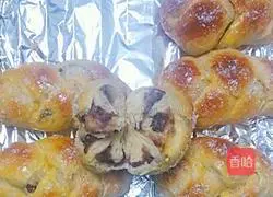 Coconut Red Bean Bread Recipe Illustration 23