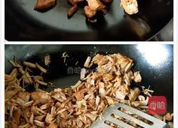 Illustration of homemade meat floss 9