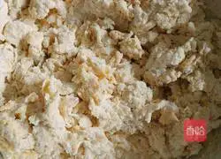 Illustration of how to make meat floss bread 2