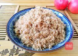 Illustration of homemade meat floss 13