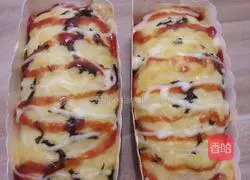 Fragrant Illustration of how to make green onion cheese bread 8