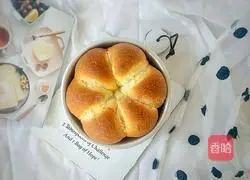 Illustration of how to make original flower-shaped bread 9