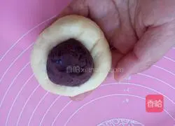 Illustration of how to make bean paste bread 5