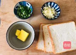 Illustration of how to make garlic bread sticks comparable to bakery in a few simple steps 2