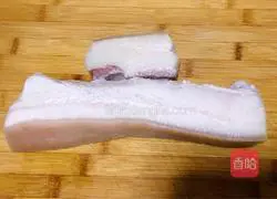 Illustration of twice-cooked pork with salted vegetables 5