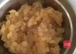 Toasted bread: Bread with apple filling.Illustration of how to make 1