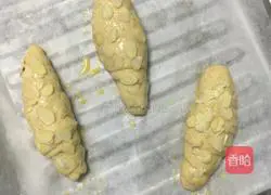 Illustration of how to make rose ham sausage bread 12