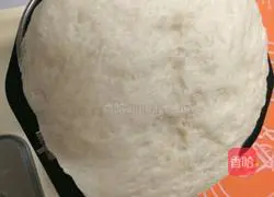 Illustration of how to make chives, sesame and meat floss rolls 4