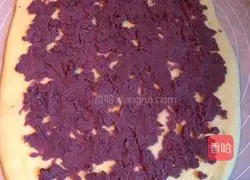Illustration of how to make purple potato hand-shredded bread 11