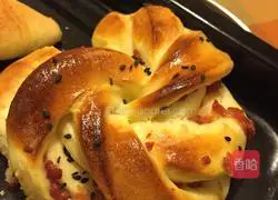 Illustration of how to make fancy buns (basic dough) 8