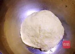 Illustration of how to make ham and cheese bread 2