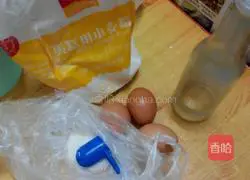 Illustration of how to make cake with rice cooker 1