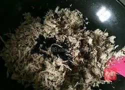 Illustration of making homemade meat floss 6