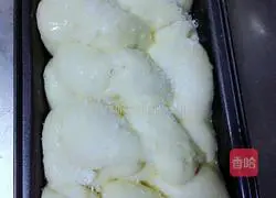 Illustration of how to make almond jam hand-torn bread (flour version) 12