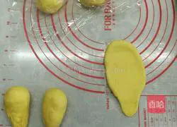 Illustration of how to make bread machine mozzarella cheese meal bag (meat floss meal bag) 5