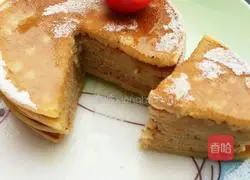 Illustration of how to make banana waffles 12