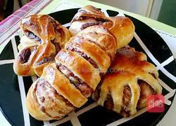 Fancy Bean Paste Bread Recipe Illustration 10