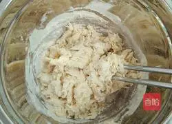 Illustration of making bean paste and annual ring bread 2