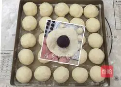 Red bean milk-flavored snack bag (bread machine kneaded version) Practice illustration 5