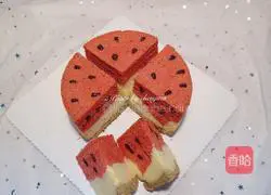 Watermelon Chiffon Cake Recipe Illustration 15