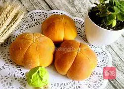 Illustration of how to make small pumpkin bread 16