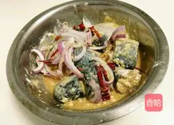 Illustration of how to make flame mackerel 5