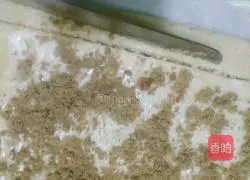 Illustration of how to make meat floss rolls (4 pieces) 12