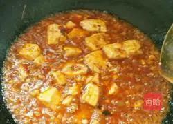 Illustration of how to make Mapo Tofu 8