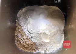 Nut wheat germ European bread (country bread) Illustration of how to do it 1