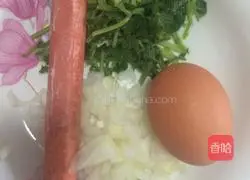 Illustration of homemade grilled cold noodles 1