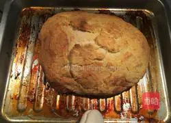 Illustration of how to make big dome bread 6