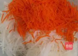 Illustration of how to make radish balls 2