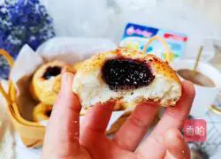 Blueberry jam bun recipe 11