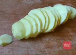 Illustration of how to make pasta (baked macaroni with bacon and potatoes) 2