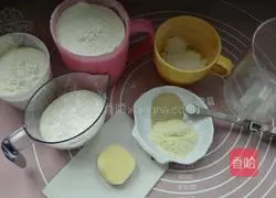 Illustration of how to make butter toast bread 1