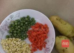 Illustration of how to make Sanding Cumin Mashed Potatoes 1