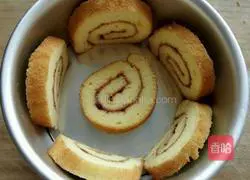 Illustration of how to make cake roll cheese mousse (six inches) 12