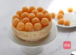 Illustration of how to make honeydew mousse 17