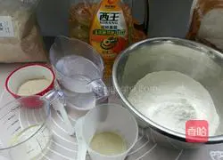 Coarse Grain Wheat Illustration of how to make bran staple bread 2