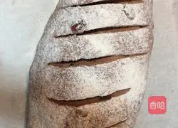 Illustration of how to make unsweetened cocoa fruit bread 5