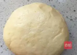 Illustration of making bean paste fancy bread 2