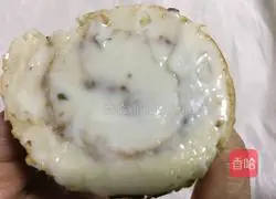 Illustration of how to make meat floss rolls 17