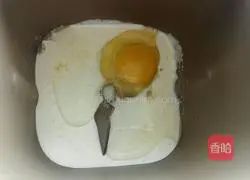 Illustration of how to make Totoro bread with light cream 1